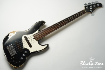 XJ-1T 5st Black (Lacquer) Heavy Aged/Alder/R/MH #2382