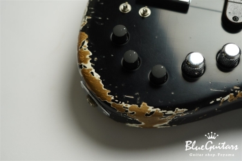 XJ-1T 5st Black (Lacquer) Heavy Aged/Alder/R/MH #2382