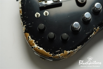 XJ-1T 5st Black (Lacquer) Heavy Aged/Alder/R/MH #2382