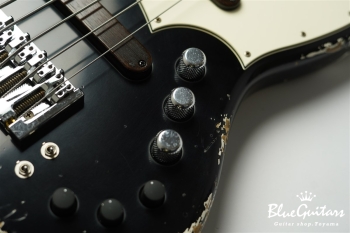 XJ-1T 5st Black (Lacquer) Heavy Aged/Alder/R/MH #2382