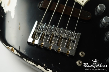 XJ-1T 5st Black (Lacquer) Heavy Aged/Alder/R/MH #2382