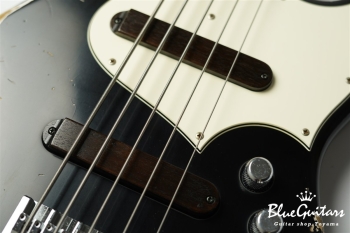 XJ-1T 5st Black (Lacquer) Heavy Aged/Alder/R/MH #2382