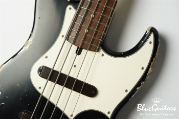 XJ-1T 5st Black (Lacquer) Heavy Aged/Alder/R/MH #2382