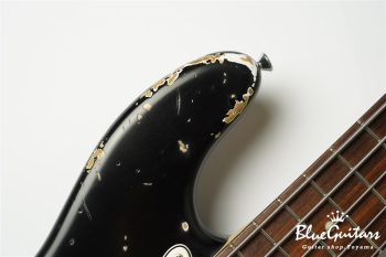 XJ-1T 5st Black (Lacquer) Heavy Aged/Alder/R/MH #2382