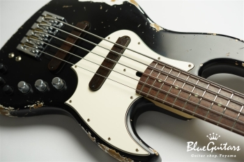 XJ-1T 5st Black (Lacquer) Heavy Aged/Alder/R/MH #2382