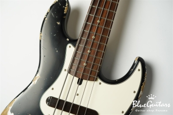 XJ-1T 5st Black (Lacquer) Heavy Aged/Alder/R/MH #2382