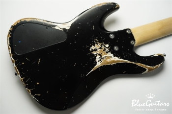 XJ-1T 5st Black (Lacquer) Heavy Aged/Alder/R/MH #2382