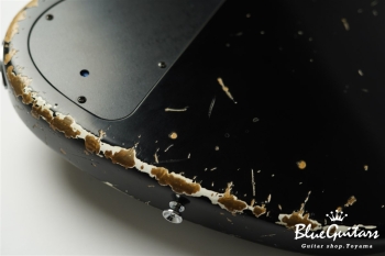 XJ-1T 5st Black (Lacquer) Heavy Aged/Alder/R/MH #2382