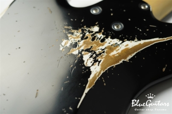 XJ-1T 5st Black (Lacquer) Heavy Aged/Alder/R/MH #2382