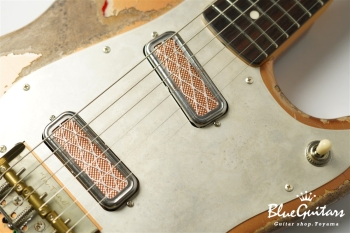 IRIS #131 Super Heavy Aged - Firemist Gold over CAR with Silver