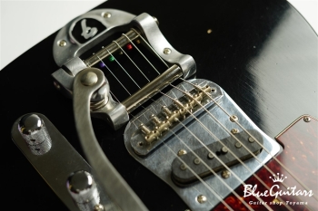 MBS 60s Telecaster Journeyman Relic w/Bigsby Masterbuilt by Yuriy Shishkov - Black