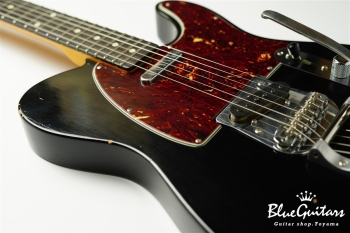MBS 60s Telecaster Journeyman Relic w/Bigsby Masterbuilt by Yuriy Shishkov - Black