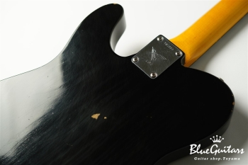 MBS 60s Telecaster Journeyman Relic w/Bigsby Masterbuilt by Yuriy Shishkov - Black