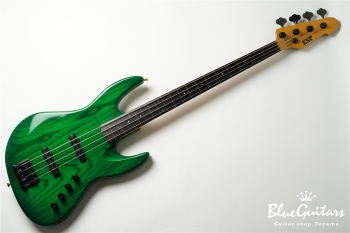 Order 4st Bass / Ash Fretless Modified - See-Thru Green