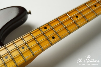 Limited Edition 1958 Precision Bass Relic - Faded Aged Chocolate 3-Color Sunburst