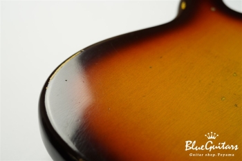 Limited Edition 1958 Precision Bass Relic - Faded Aged Chocolate 3-Color Sunburst