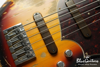 XJ-1T 5st 3Tone Burst (Lacquer) Super Heavy Aged / Alder / RM-R #2731