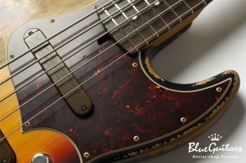 XJ-1T 5st 3Tone Burst (Lacquer) Super Heavy Aged / Alder / RM-R #2731