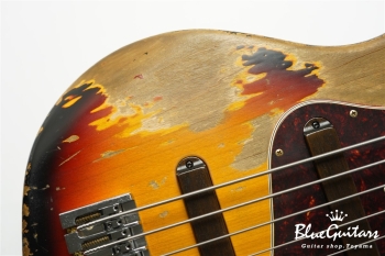 XJ-1T 5st 3Tone Burst (Lacquer) Super Heavy Aged / Alder / RM-R #2731