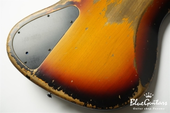 XJ-1T 5st 3Tone Burst (Lacquer) Super Heavy Aged / Alder / RM-R #2731