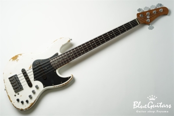 XJ-1T 5st Olympic White (Lacquer) Heavy Aged / Alder / RM-R #2732