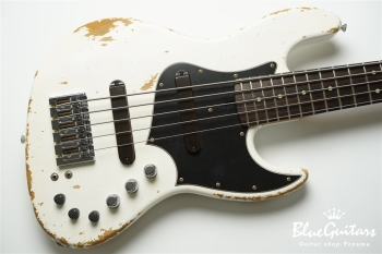 XJ-1T 5st Olympic White (Lacquer) Heavy Aged / Alder / RM-R #2732