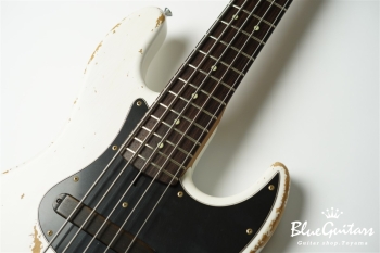 XJ-1T 5st Olympic White (Lacquer) Heavy Aged / Alder / RM-R #2732