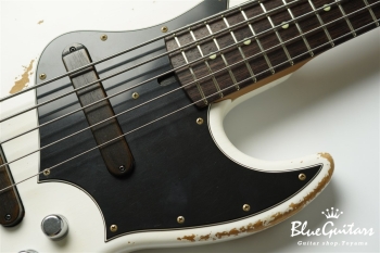 XJ-1T 5st Olympic White (Lacquer) Heavy Aged / Alder / RM-R #2732