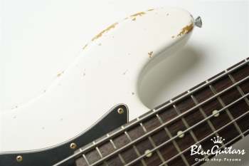 XJ-1T 5st Olympic White (Lacquer) Heavy Aged / Alder / RM-R #2732