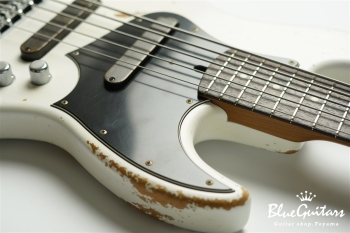 XJ-1T 5st Olympic White (Lacquer) Heavy Aged / Alder / RM-R #2732
