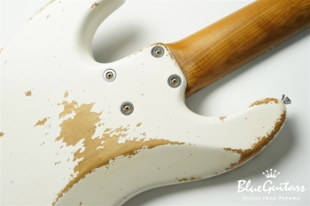 XJ-1T 5st Olympic White (Lacquer) Heavy Aged / Alder / RM-R #2732