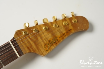 XSC-2 - Purple Metallic / Heavy Aged / Alder / Rosewood / Roasted Flame Maple Neck #2928