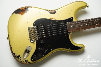 XSC-2 - Aztec Gold over 2TB / Heavy Aged / Alder / Rosewood / Roasted Flame Maple Neck #2930