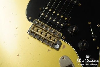 XSC-2 - Aztec Gold over 2TB / Heavy Aged / Alder / Rosewood / Roasted Flame Maple Neck #2930