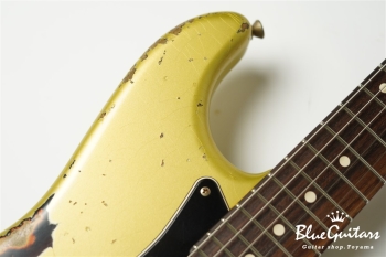 XSC-2 - Aztec Gold over 2TB / Heavy Aged / Alder / Rosewood / Roasted Flame Maple Neck #2930