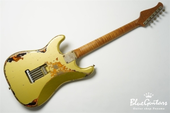 XSC-2 - Aztec Gold over 2TB / Heavy Aged / Alder / Rosewood / Roasted Flame Maple Neck #2930