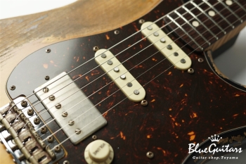 XSC-2 - 2Tone Burst / Super Heavy Aged / Alder / Rosewood / Roasted Flame Maple Neck #2929