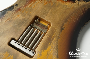 XSC-2 - 2Tone Burst / Super Heavy Aged / Alder / Rosewood / Roasted Flame Maple Neck #2929