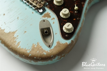 XSC-2 - Sonic Blue / Super Heavy Aged / Alder / Rosewood / Roasted Flame Maple Neck #2931