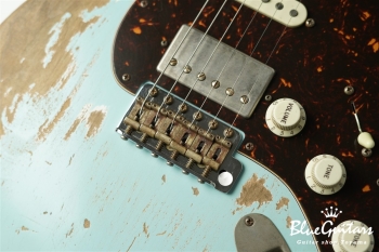 XSC-2 - Sonic Blue / Super Heavy Aged / Alder / Rosewood / Roasted Flame Maple Neck #2931