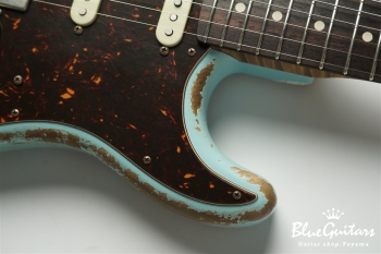 XSC-2 - Sonic Blue / Super Heavy Aged / Alder / Rosewood / Roasted Flame Maple Neck #2931