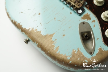 XSC-2 - Sonic Blue / Super Heavy Aged / Alder / Rosewood / Roasted Flame Maple Neck #2931