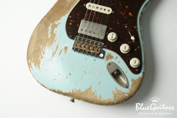 XSC-2 - Sonic Blue / Super Heavy Aged / Alder / Rosewood / Roasted Flame Maple Neck #2931