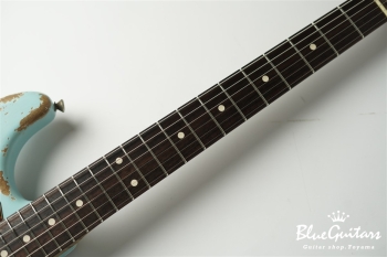 XSC-2 - Sonic Blue / Super Heavy Aged / Alder / Rosewood / Roasted Flame Maple Neck #2931