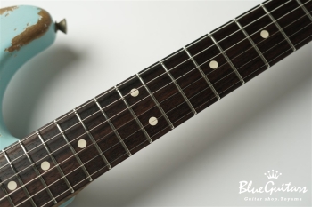 XSC-2 - Sonic Blue / Super Heavy Aged / Alder / Rosewood / Roasted Flame Maple Neck #2931