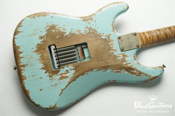 XSC-2 - Sonic Blue / Super Heavy Aged / Alder / Rosewood / Roasted Flame Maple Neck #2931