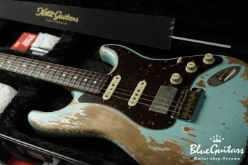 XSC-2 - Sonic Blue / Super Heavy Aged / Alder / Rosewood / Roasted Flame Maple Neck #2931