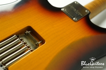 XSC-1 - 3Tone Sunburst Light Aged / Alder / Rosewood / Roasted Flame Maple Master Grade # 237