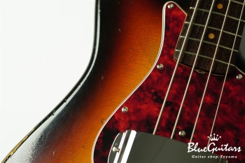 g7-JB/R Standard Aged - 1962 3-Tone Sunburst