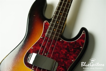 g7-JB/R Standard Aged - 1962 3-Tone Sunburst